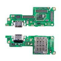 Шлейф для Tecno Camon 30 Premier 5G (CL9) плата на системный разъем/разъем SIM/микрофон