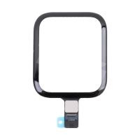 Стекло для переклейки Apple Watch 5/SE/SE 2022/SE 2023 (44 мм) в сборе с тачскрином и OCA пленкой Черный - OR (Feaglet)