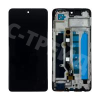 Дисплей для Infinix Hot 40 Pro (X6837) модуль с рамкой Черный - OR