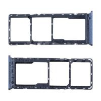 Держатель SIM для Tecno Spark 7 (KF6n) Черный