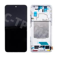 Дисплей для Xiaomi 13 (2211133C) модуль с рамкой Серебро - OR