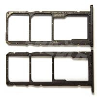 Держатель SIM для Huawei Honor 9A/Y6p/Y5p (MOA-LX9N/MED-LX9N/DRA-LX9) Черный