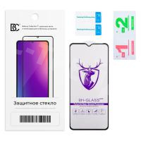 Защитное стекло "Премиум" для Huawei Honor X6a/X6b/X5 Plus Черный