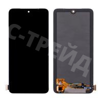Дисплей для Xiaomi Redmi Note 10/10S/Poco M5s (M2101K7AG/M2101K7BNY/M2102K7AG/2207117BPG) в сборе с тачскрином Черный - OR