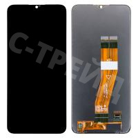 Дисплей для Samsung Galaxy A03s (A037F) в сборе с тачскрином Черный - OR