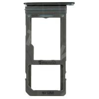 Держатель SIM для Samsung Galaxy S8/S8+ (G950F/G955F) Черный