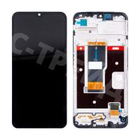 Дисплей для Realme C31 (RMX3501) модуль с рамкой Черный - OR