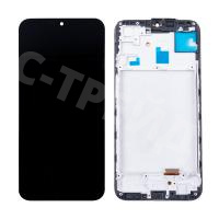 Дисплей для Samsung Galaxy A15 4G/5G (A155F/A156B) модуль с рамкой Черный - (OLED) (Full Size)