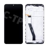 Дисплей для Xiaomi Redmi 9 (M2004J19G) модуль с рамкой Черный - OR