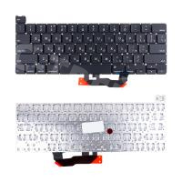 Клавиатура для ноутбука MacBook Pro 13" A2251 (2020, прямой Enter RU) Черный