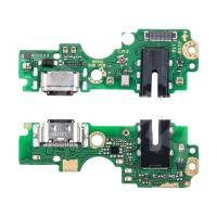 Шлейф для Tecno Pova Neo 2 (LG6n) плата на системный разъем/разъем гарнитуры/микрофон - Премиум