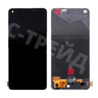 Дисплей для Realme 9 Pro+ (RMX3393/RMX3392) в сборе с тачскрином Черный - OR