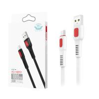 Кабель USB - Type-C XO NB151 (2.4A, плоский) Белый