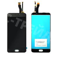 Дисплей для Meizu M5 Note (M621H) в сборе с тачскрином Черный - Оптима