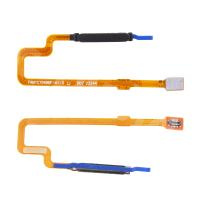 Шлейф для Xiaomi Poco M5 (22071219CG) сканер отпечатка пальцев Черный