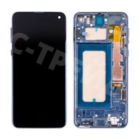Дисплей для Samsung Galaxy S10e (G970F) модуль с рамкой Черный - (In-Cell)