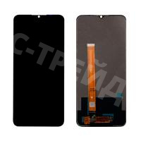 Дисплей для Realme C25/OPPO A16 (RMX3191/CPH2269) в сборе с тачскрином Черный - Оптима