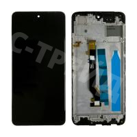 Дисплей для Tecno Pova 3 (LF7n) модуль с рамкой Черный - OR