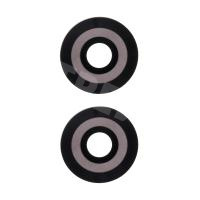 Стекло камеры для Tecno Camon 20 Pro 5G/20 Premier 5G (CK8n/CK9n) (комплект 2 шт.) Черный