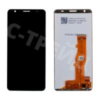 Дисплей для ZTE Blade A3 2020 в сборе с тачскрином Черный - Оптима