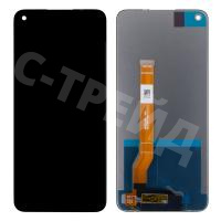 Дисплей для Realme 9 Pro/Q5 (RMX3472/RMX3471) в сборе с тачскрином Черный - Оптима