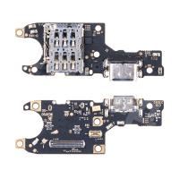 Шлейф для Huawei Honor 90 (REA-NX9) плата на системный разъем/разъем SIM/микрофон