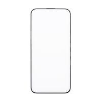 Защитное стекло с сеткой динамика для iPhone 15 Черный