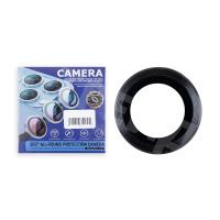 Защитное стекло линзы камеры для iPhone 16 Pro/16 Pro Max (комплект 3 шт.) Черный