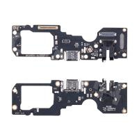 Шлейф для OPPO A78 4G (CPH2565) плата на системный разъем/разъем гарнитуры/микрофон