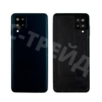 Задняя крышка для Samsung Galaxy M12 (M127F) Черный
