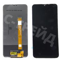 Дисплей для OPPO A5s/AX7/Realme 3 (CPH1909/CPH1903/RMX1821) в сборе с тачскрином Черный - Оптима