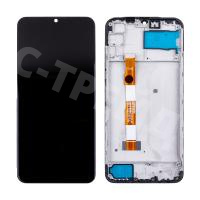 Дисплей для Vivo Y20 (V2027) модуль с рамкой Черный - OR