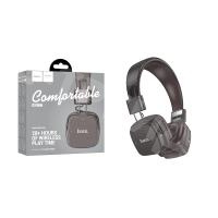 Беспроводные наушники Bluetooth Hoco W56 (накладные) Коричневый