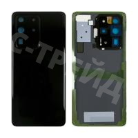 Задняя крышка для Samsung Galaxy S20 Ultra (G988B) Черный - OR