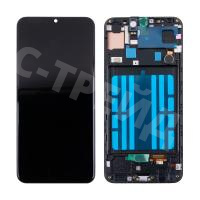 Дисплей для Samsung Galaxy A50 (A505F) модуль с рамкой Черный - (In-Cell) - Премиум