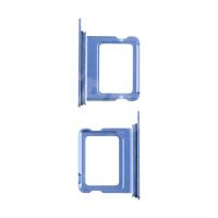 Держатель SIM для iPhone 16/16 Plus (1 Sim) (A3287/A3286/A3290/A3289) Голубой