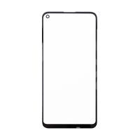 Стекло для переклейки Huawei P40 Lite E/Honor 9C сборе с OCA пленкой Черный - OR (Mitsubishi)