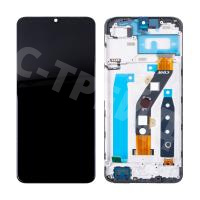 Дисплей для Infinix Smart 7 HD (X6516) модуль с рамкой Черный - OR