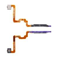 Шлейф для Xiaomi Redmi 12 4G (23053RN02Y) сканер отпечатка пальцев Черный