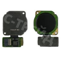 Шлейф для Huawei Honor 8X/9X Lite (JSN-L21) сканер отпечатка пальцев Черный