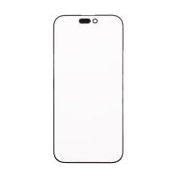 Стекло для переклейки iPhone 16 (A3287) с OCA пленкой Черный - OR (Feaglet)