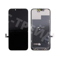 Дисплей для iPhone 13 (A2635) в сборе с тачскрином Черный - (Hard OLED) Стандарт