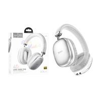 Беспроводные наушники Bluetooth Hoco W35 (накладные) Серебро