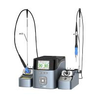 Паяльная станция Aixun T420D (T210/T245/T115) (400W, 2 канала, ручки T210 + T115 + 6 жал