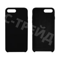 Чехол-накладка Soft Touch для iPhone 7 Plus/8 Plus Черный