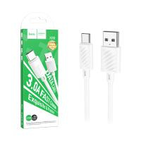 Кабель USB - Type-C Hoco X88 (3A, 2 м) Белый