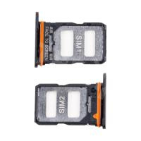 Держатель SIM для Xiaomi 12T/12T Pro (22071212AG/22081212UG) Черный