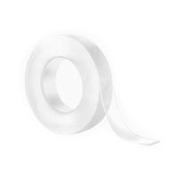 Скотч двусторонний силиконовый (30 мм*5 м, прозрачный)