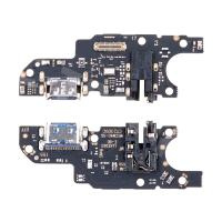 Шлейф для Huawei Honor X6a (WDY-LX1) плата на системный разъем/разъем гарнитуры/микрофон