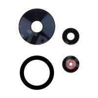 Стекло камеры для Huawei Nova 12s (FOA-LX9) (комплект 3 шт.) Черный